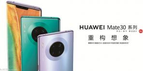 Huawei je napovedal datum predstavitve novih vodilnih pobud Mate 30