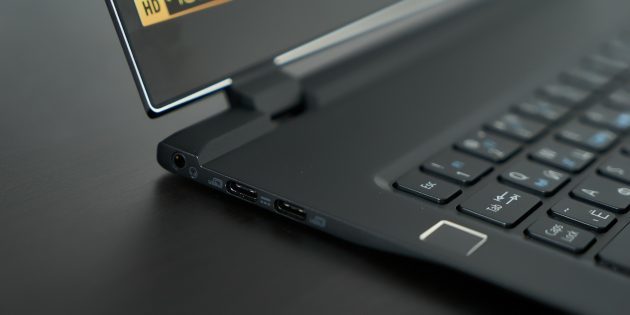 Acer Swift 7: konektorji