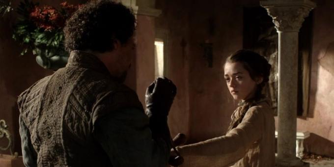 junaki "Game of Thrones": Arya Stark, in Trout Sirio