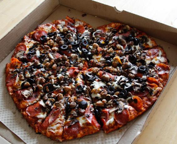 Darila za Valentinovo: Pizza