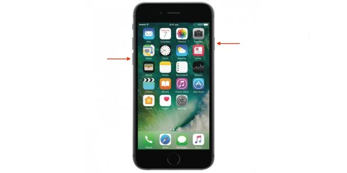 Kako ponovno zagnati iPhone: iPhone 7