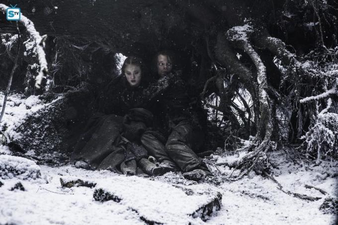 Theon in Sansa pobeg iz chase