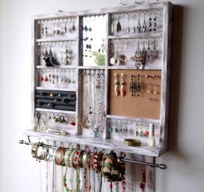 Shranjevanje nakita: izbor najbolj ustvarjalnih DIY-možnosti