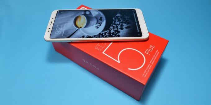 Xiaomi redmi 5 Plus: videz