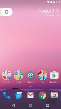 Nexus Launcher iskanje na strani