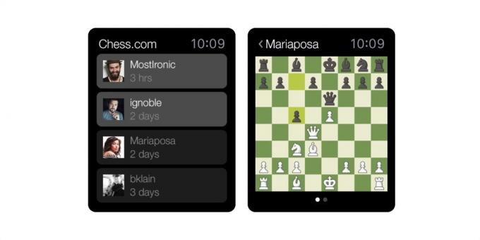 Igre za Apple Watch: "Chess»