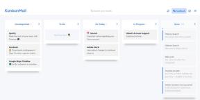 KanbanMail - enostavna spletna aplikacija za učinkovito upravljanje e-pošte