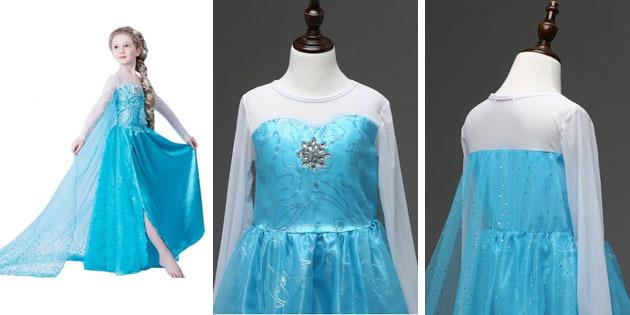 Otroške obleke za maturantski ples: Obleka kot Elsa