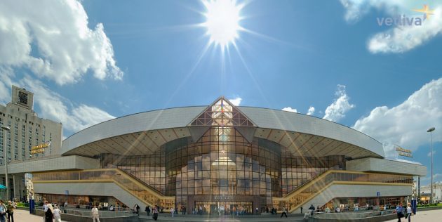Minsk sovjetska arhitektura