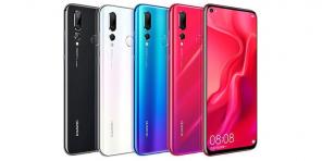 Huawei Nova 4 dobil zaslon z luknjo za najmanjši na svetu samoportreta kamere