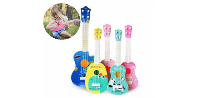 Otroci ukulele