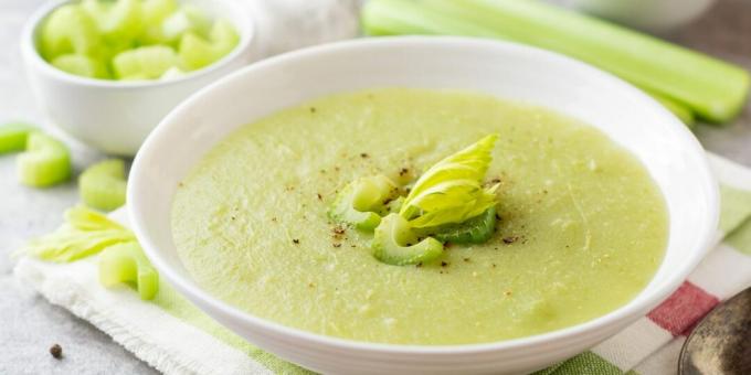 Kremna juha zelene s sirom