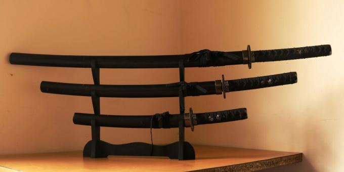 Glavno orožje samurajev je katana