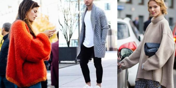 Modna puloverji in jopice, 2018-2019: ekstraoversayz