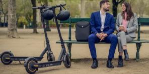 Stvar dneva: zložljive elektrosamokat Segway Ninebot MAX z maržo 65 km teka