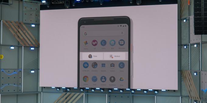 Android P. Ukrepi bližnjice aplikacij