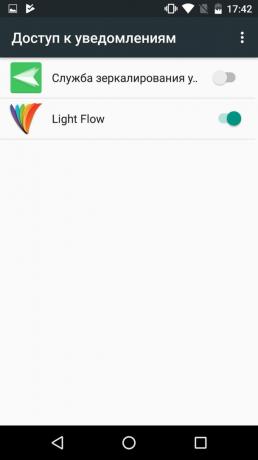 Obvestilo LED Light Flow
