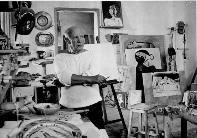 Pablo Picasso, španski slikar in kipar