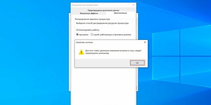 Kako konfigurirati datoteko za zamenjavo sistema Windows 10: znova zaženite računalnik