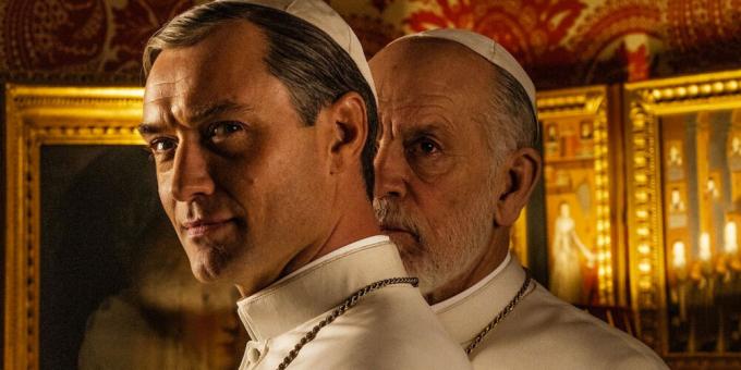 Prišel je drugi priklopnik "New papeža" - Nadaljevanje "Mladi očete" z Jude Law in John Malkovich
