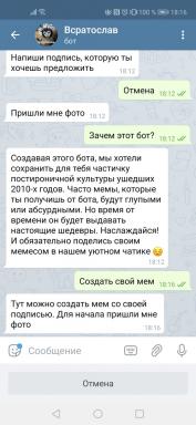 Telegram bot Vsratoslav naredi mem iz katere koli slike