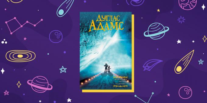 Znanstvenofantastični knjige "Štoparski vodnik po galaksiji" Douglas Adams