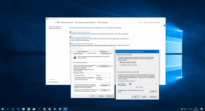 Konfiguracija Windows 10: Obnovitev sistema Service