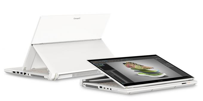 Acer je predstavil ConceptD 7 Ezel, kabrioletni prenosnik za igralce in oblikovalce