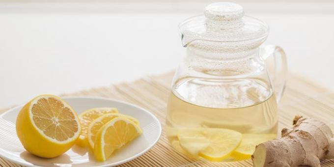 Ginger recepti: ingver limonada