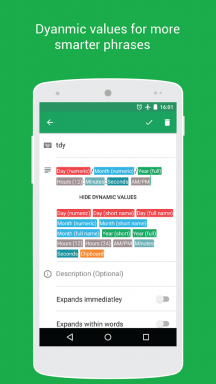 Texpand - priročen pripomoček za hitro tipkanje na Androidu