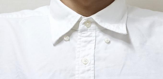 Horizontalna zanka za vrh gumbi za srajco
