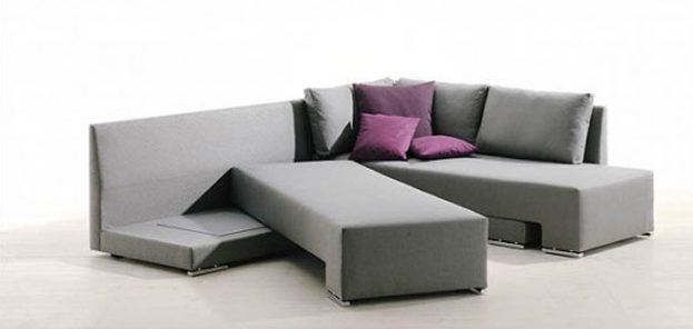 Kako izbrati kavč: Sofa z vrtljivim mehanizmom