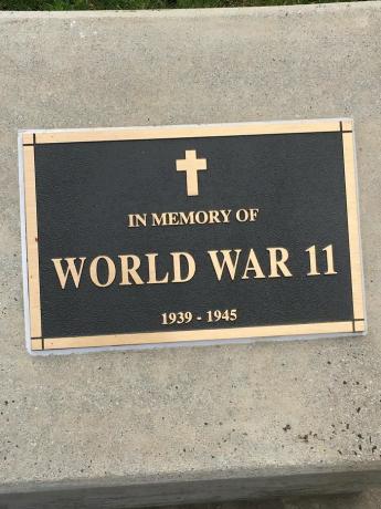 Spominska plošča iz 2. svetovne vojne