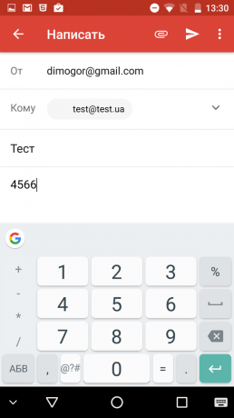 Gboard: digitalna plošča