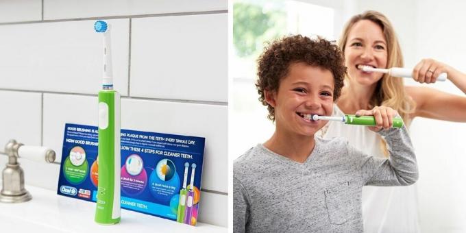 električne zobne ščetke: Braun Oral-B Junior