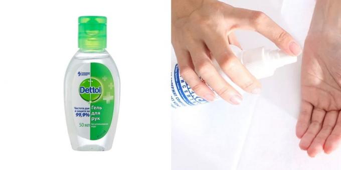 Čistilni gel za higieno rok