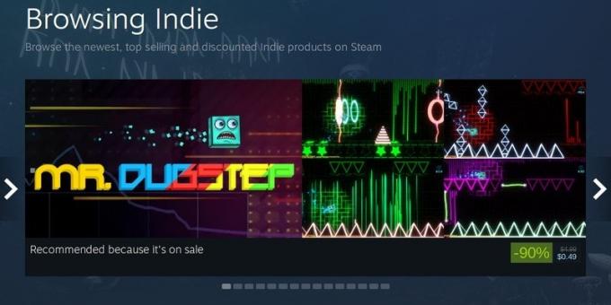 Sledite indie-igre lahko na Steam
