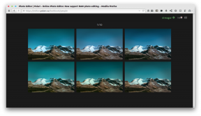 Polarr - spletni urejevalnik slik z različnimi filtri
