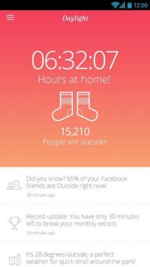 Daylight za Android vas bo pogosto hodil po ulici