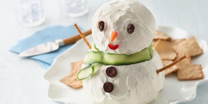 Božične jedi: Predjed "Sir Snowman"