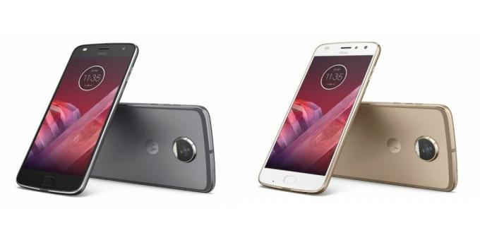 Moto Z2 Play: barve