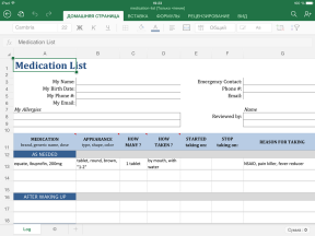 10 različnih Excel predloge za spremljanje zdravja, prehrane in telesne aktivnosti