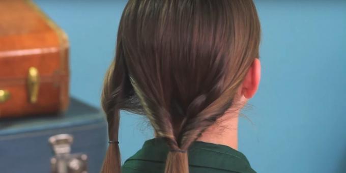 Frizure za dolge lase: potegniti prave rep