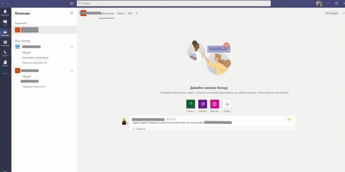 Nov Microsoft 365 SMB: platforma Microsoft Teams