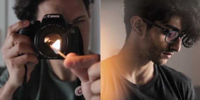 profesionalna fotografija: učinek osvetlitvijo filma
