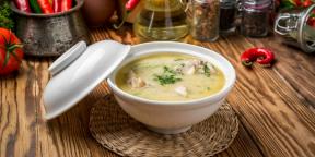 Sirna juha s piščancem in krompirjem