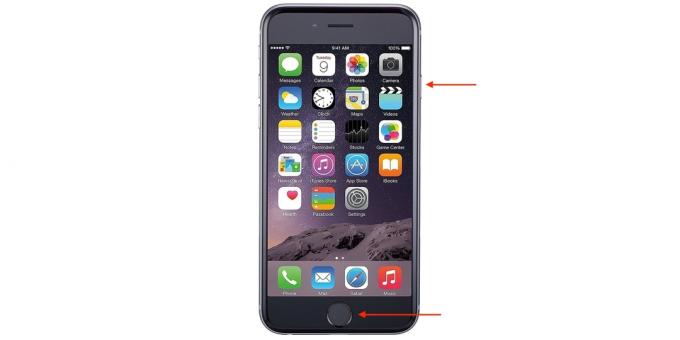 Kako zagnati vaš iPhone: iPhone 6s in 6