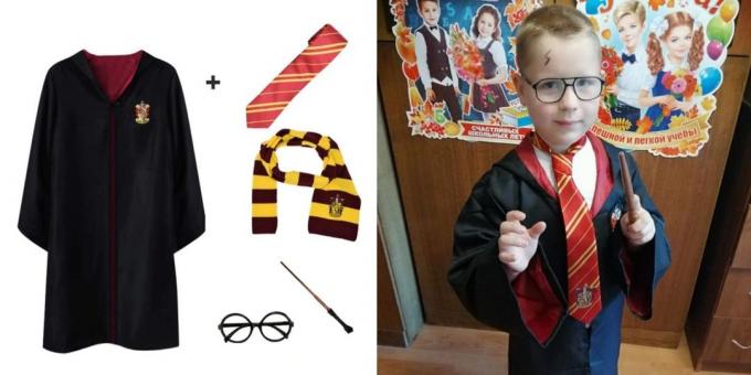 Novo leto kostumi za otroke: Harry Potter