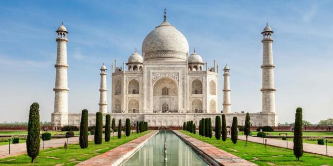 Tadž Mahal v Indiji
