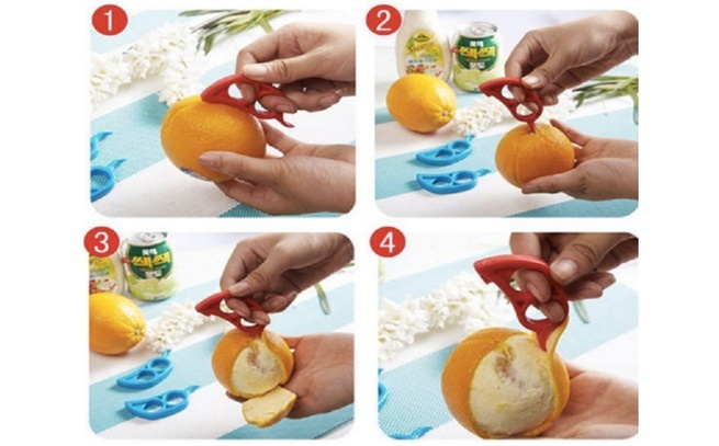 Nož za čiščenje citrus